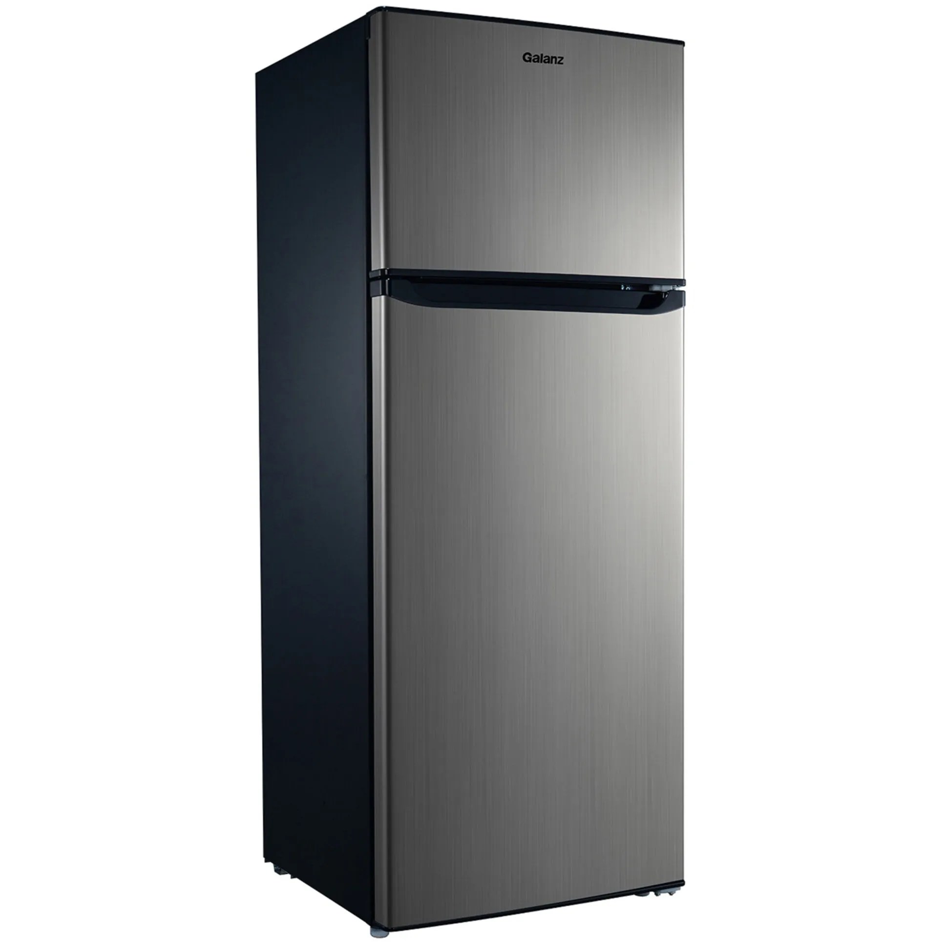 Galanz 7.6 cu. ft. DualDoor Compact Refrigerator, Stainless Steel
