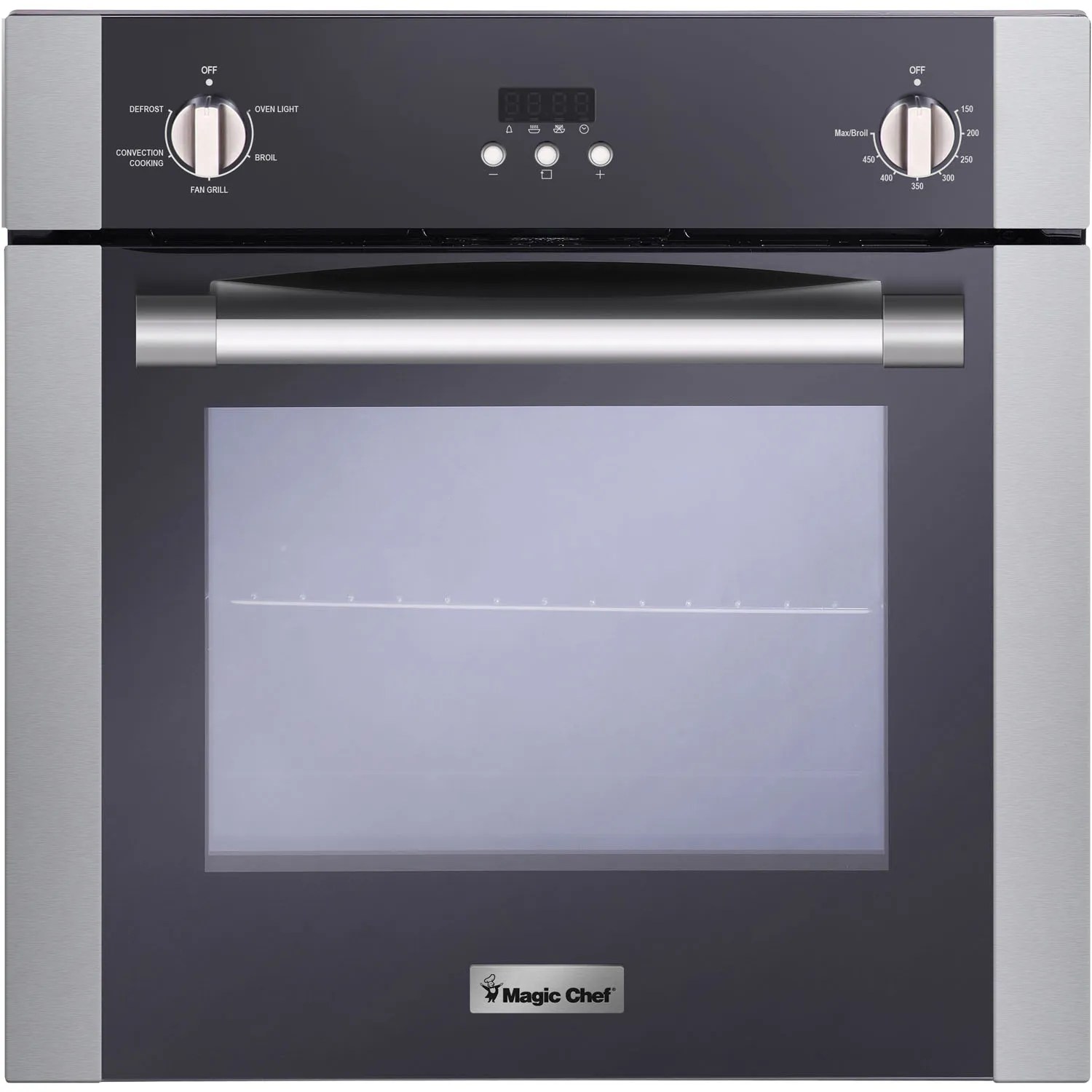 Magic Chef 24In. Electric Wall Oven w/ Convection, Stainless Steel