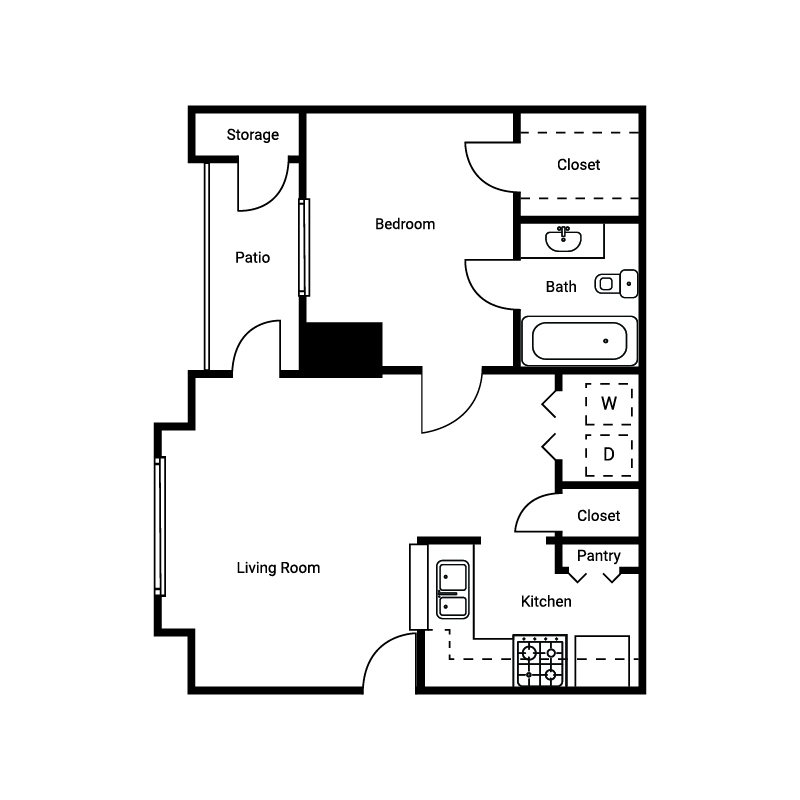 Eldorado Apartments in North Dallas 1 and 2 bedroom available