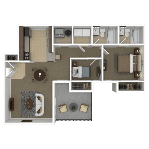 Two bedroom apartments in Lexington, KY