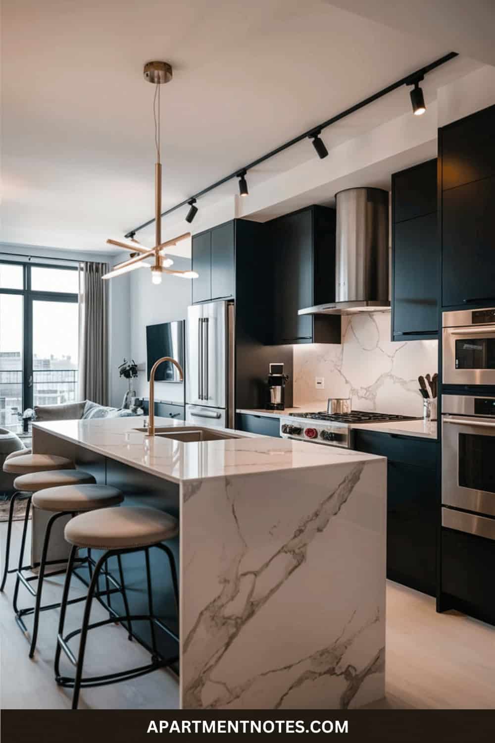 17 Modern Kitchen Decor Ideas for Renters Apartment Notes