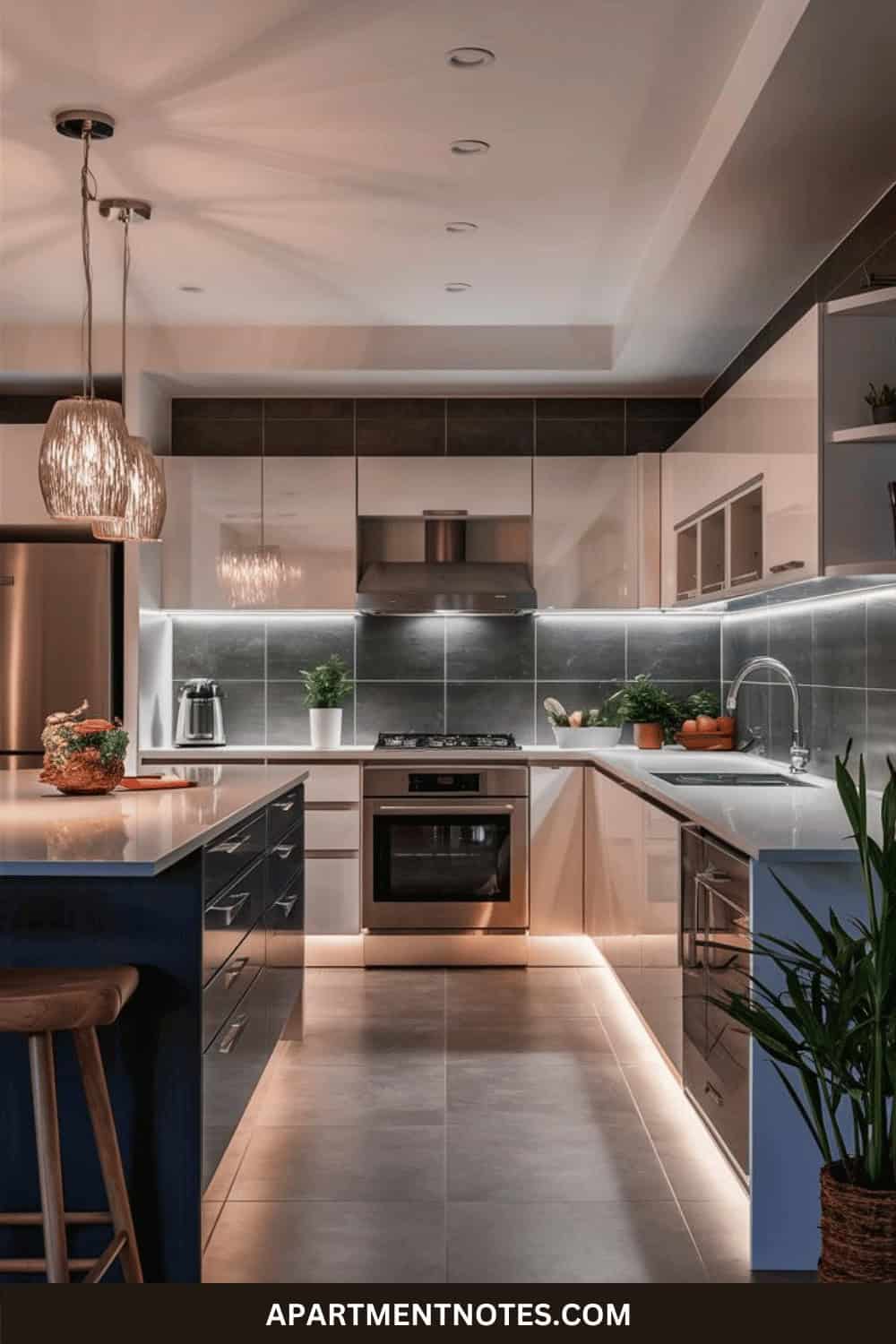 17 Modern Kitchen Decor Ideas for Renters Apartment Notes