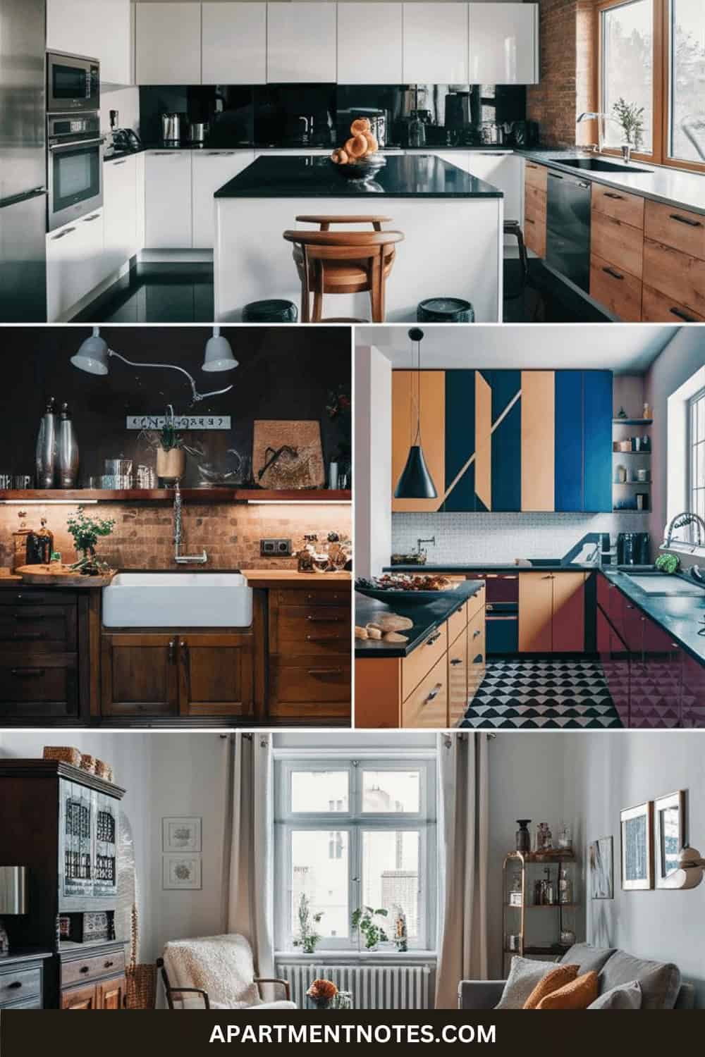 17 Modern Kitchen Decor Ideas for Renters Apartment Notes