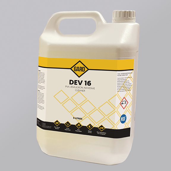DEV 16 PVA and Emulsion Adhesive Cleaners APASI