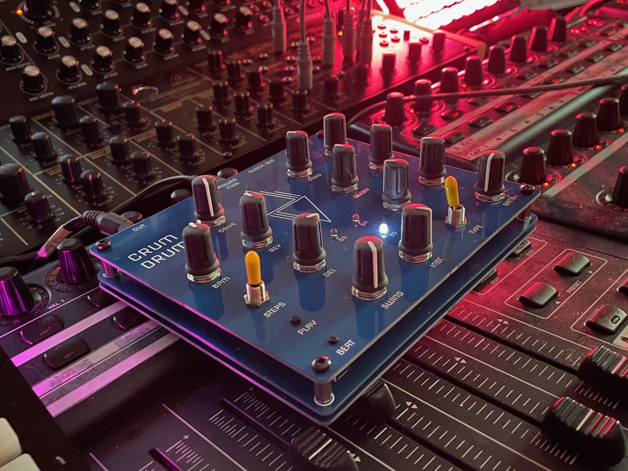 Project: Nyström Crum Drum – meet VCV Rack / K2 / Neutron – aPatchworkBoy