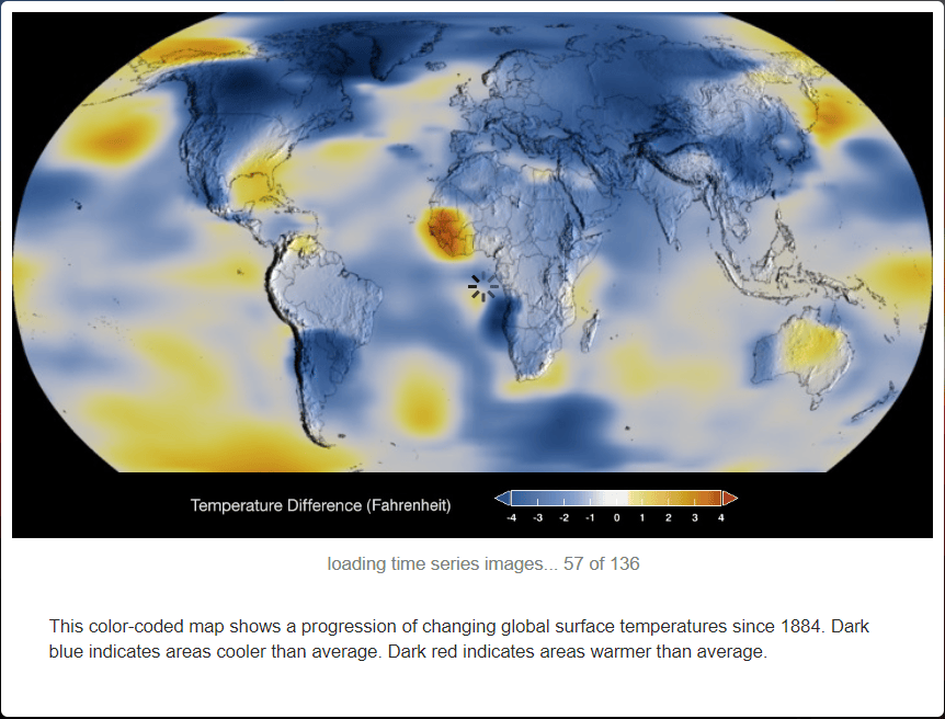 Global Temperature Rise Visualization Association to Preserve Cape Cod