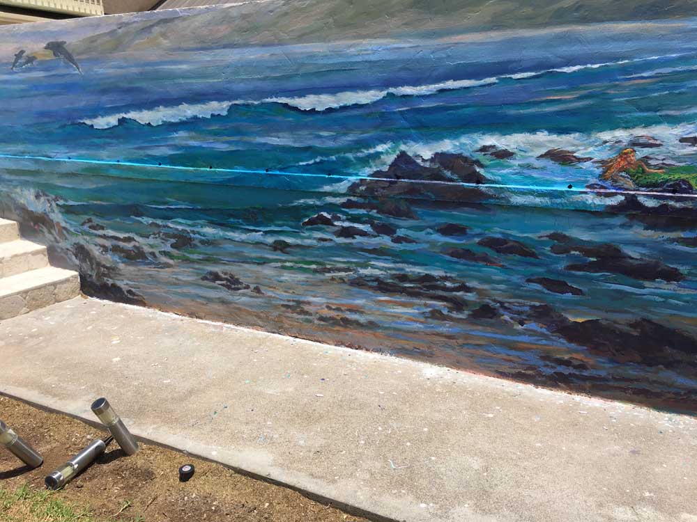 hawaii mural
