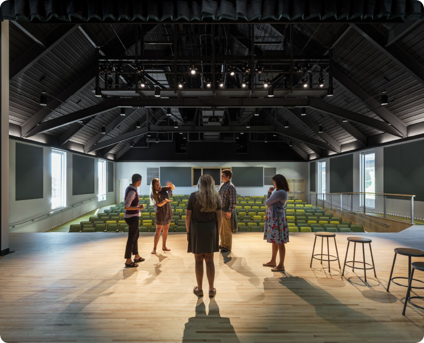 Forman School Visual and Performing Arts Center A.P. Construction