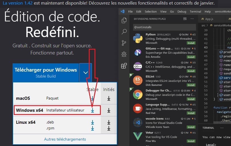 Utiliser Angular avec Visual Studio Code
