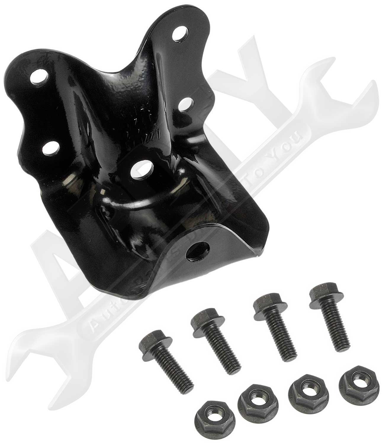 APDTY 833121 Rear Leaf Spring Rear Shackle Hanger Mount With Bolts 86