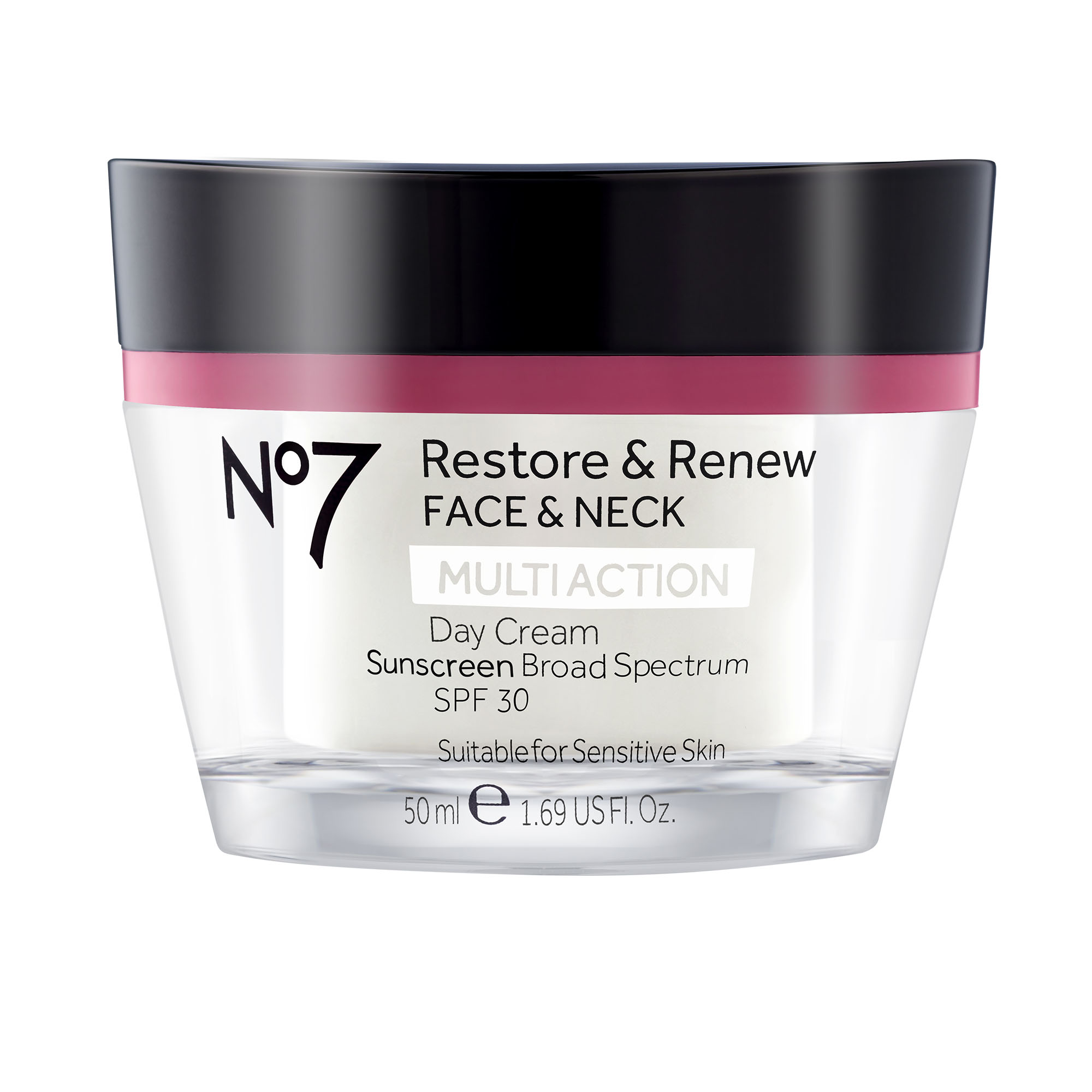No7 Restore & Renew Multi Action Face & Neck Day Cream