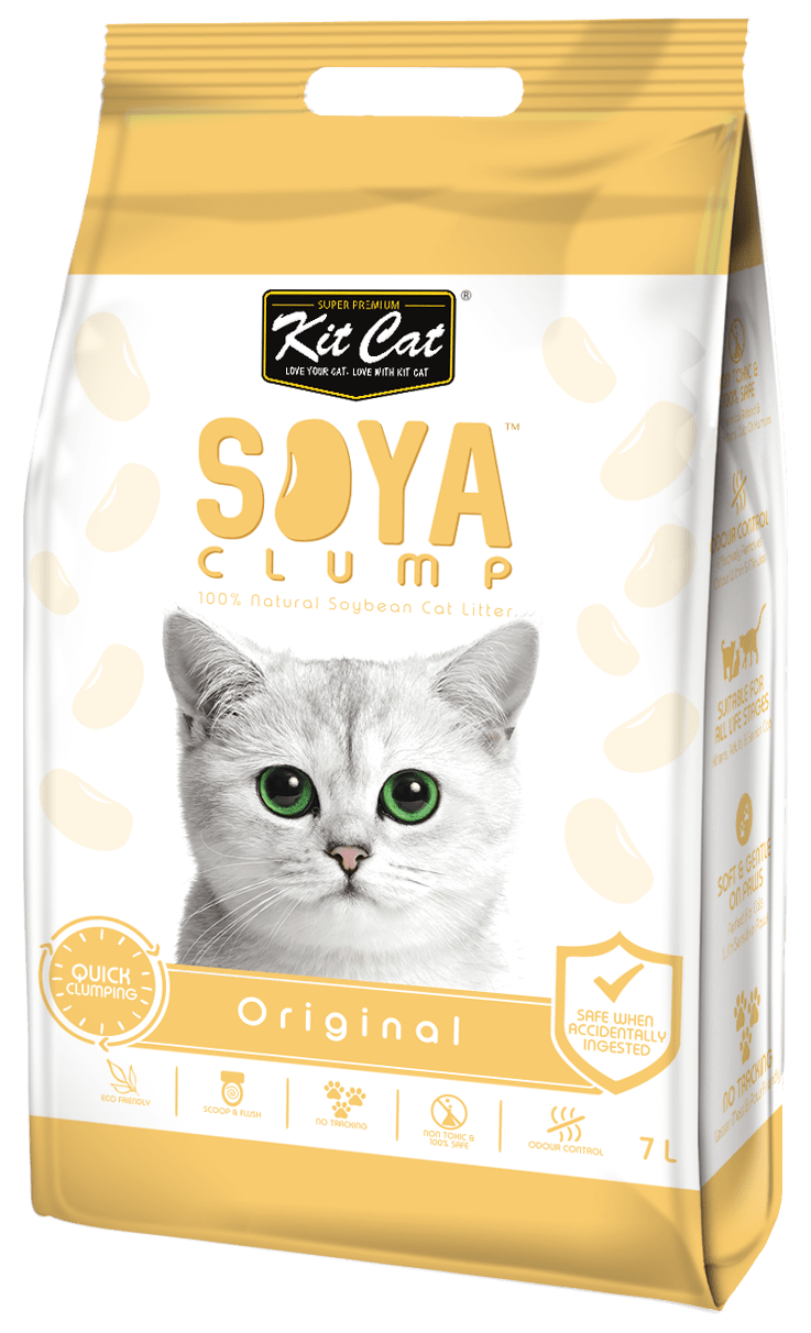 Kit Cat Soy Clump Cat Litter 7L Original aPetMart