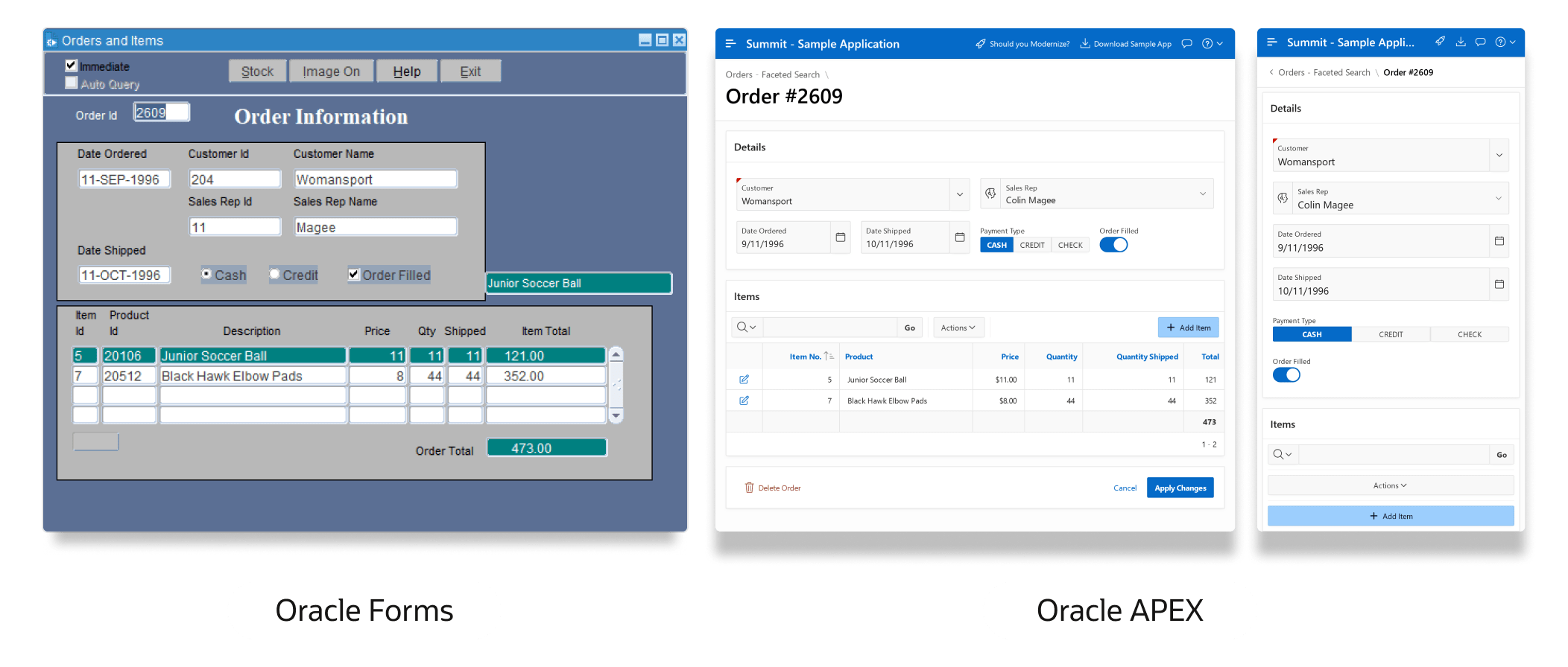 Modernizar Oracle Forms Oracle APEX