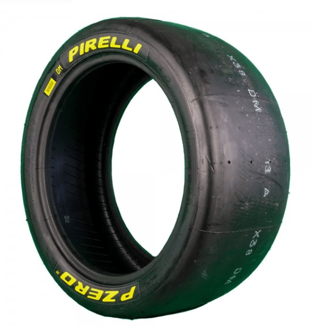 Slicks & Wets 1519 tum Pirelli Däck & Fälg