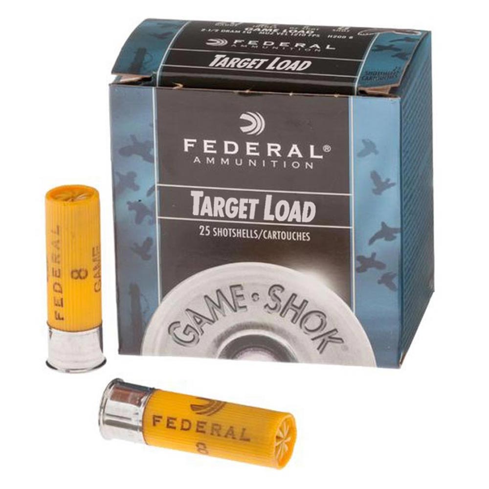 Federal 20G 8 Target Load 23/4″ 25Box Apex