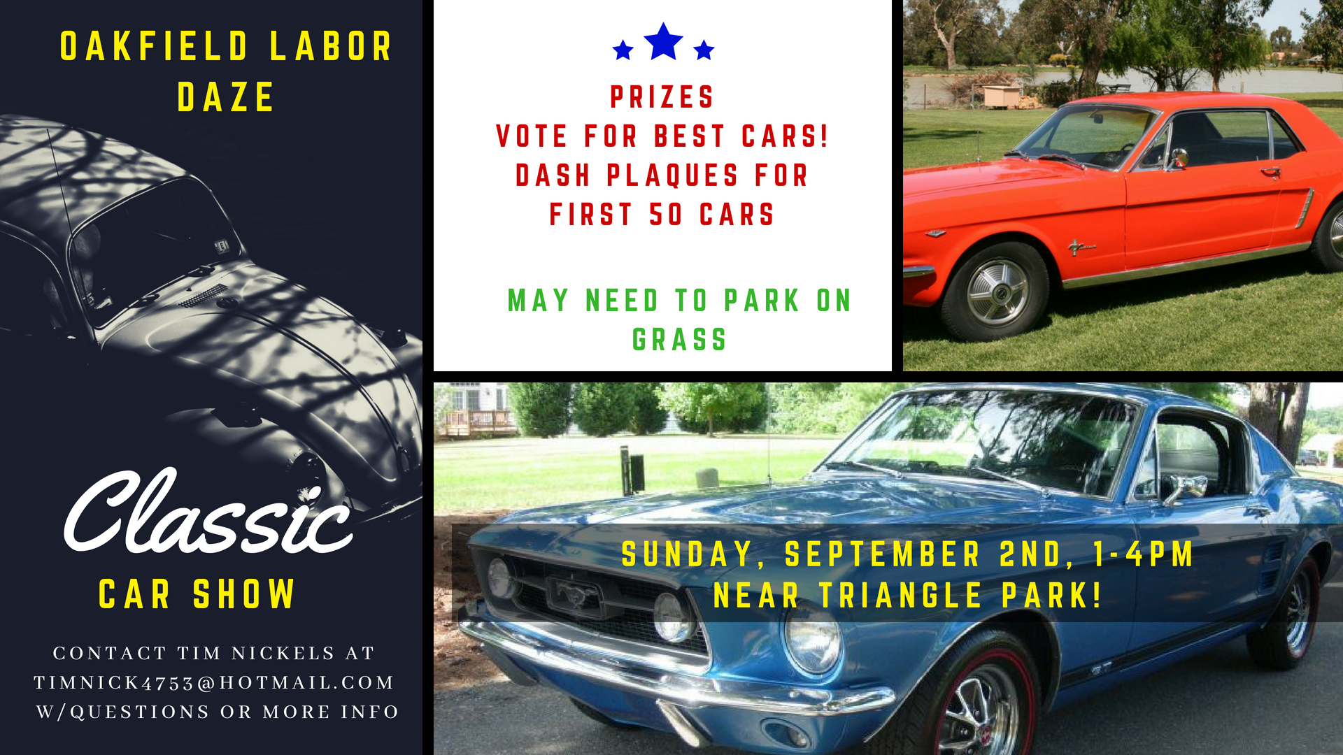 Oakfield Labor Daze Classic Car Show 2018