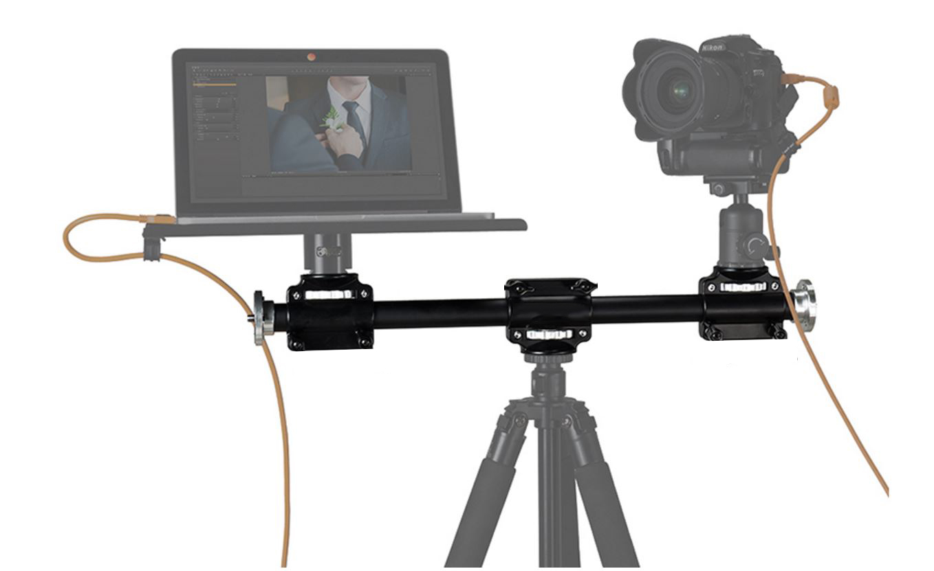Tripod Crossbar Extension Arm with 4 Head Mount Apex Digital