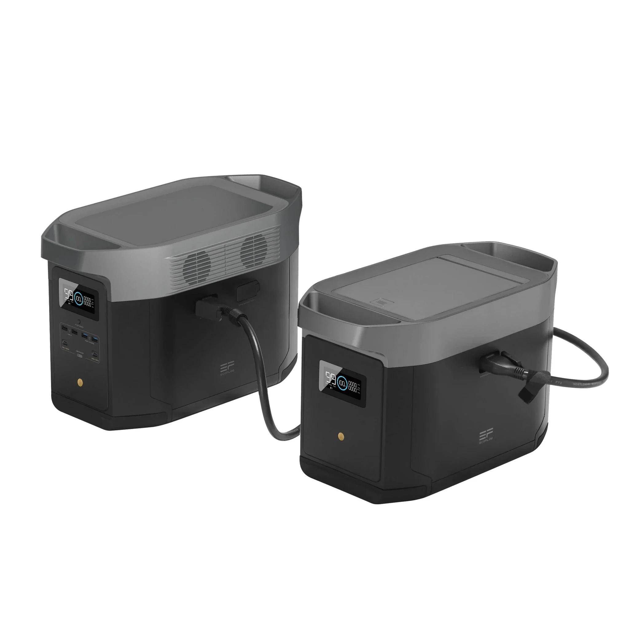 EcoFlow DELTA Max + DELTA Max Smart Extra Battery Bundle – Apex Digital