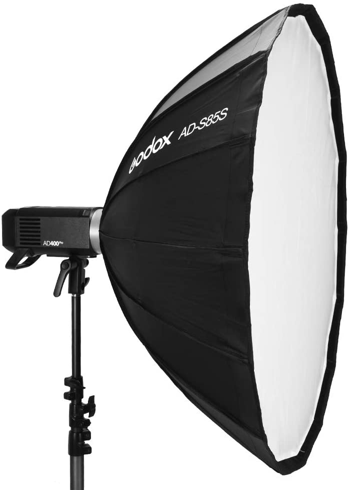Godox ADS85S 85cm Parabolic Deep Softbox Hexadecagon Quick Collapsible Umbrella Softbox for