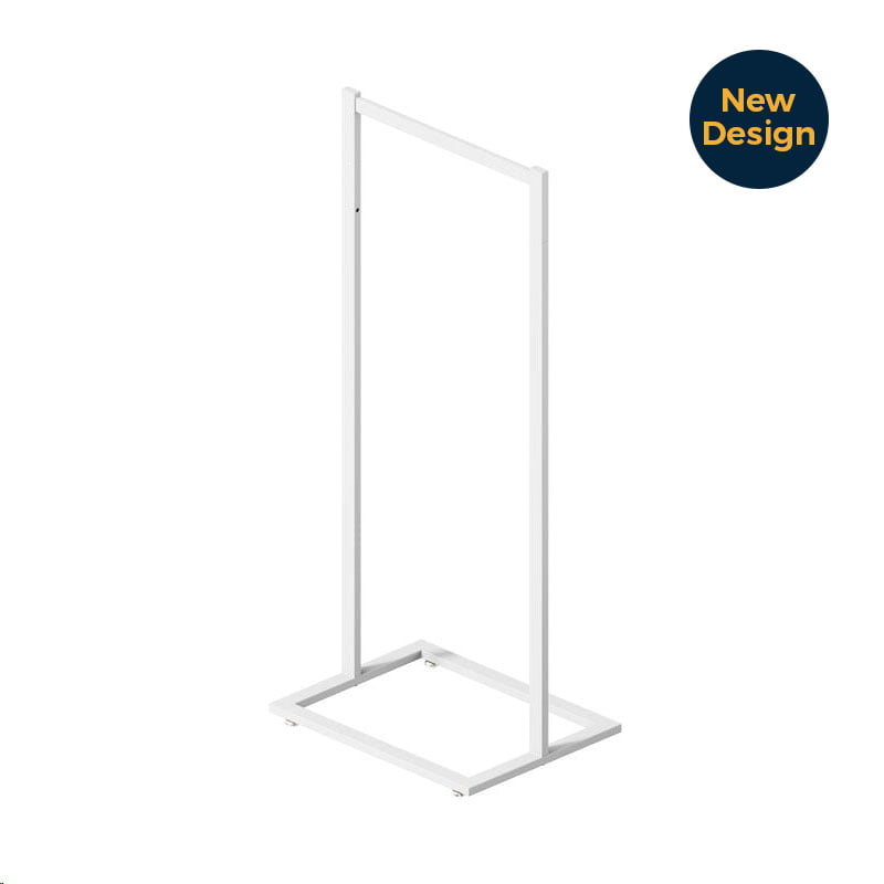 White Garment Rack Amazadesign