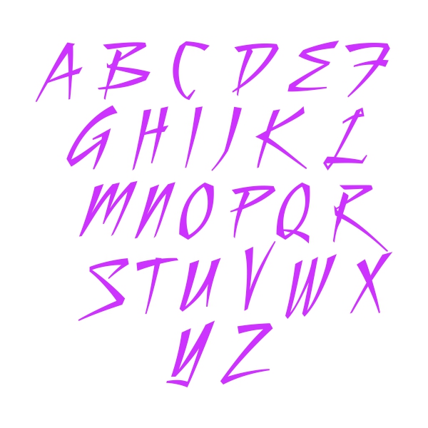 Bones Cuttable Font Apex Embroidery Designs, Monogram Fonts & Alphabets
