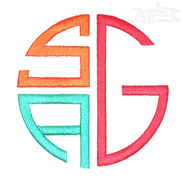 Bevel Embroidery Font Apex Embroidery Designs, Monogram Fonts & Alphabets