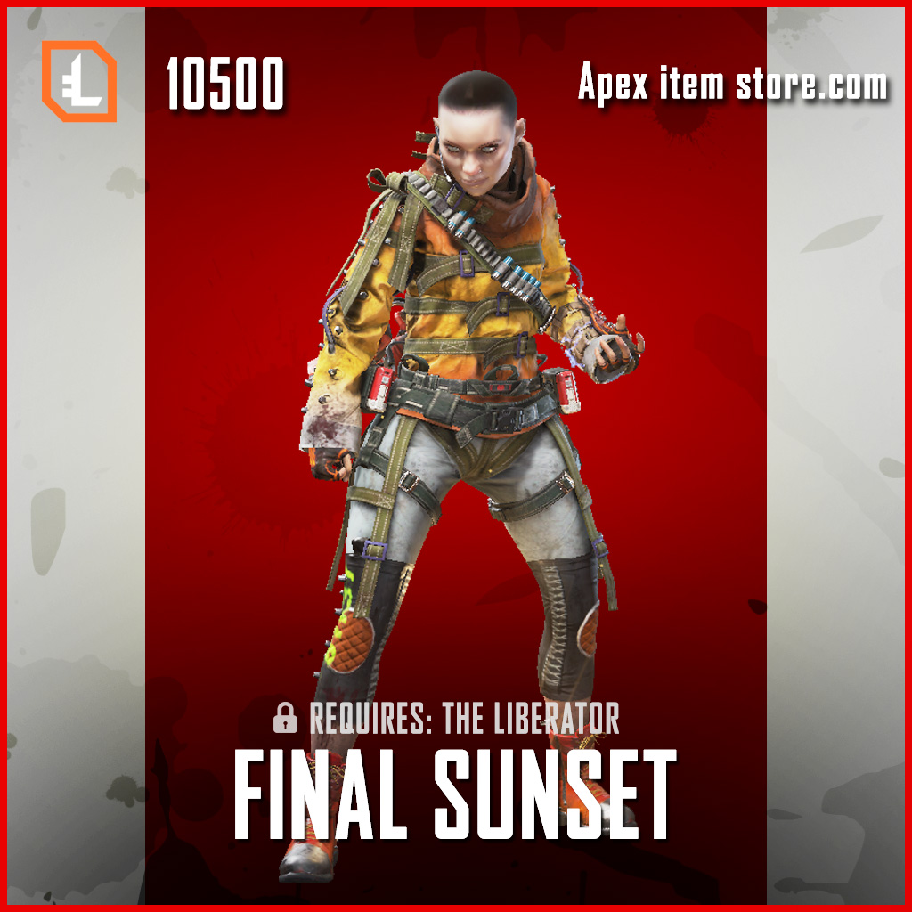 Final Sunset Skin Apex Legends Item Store