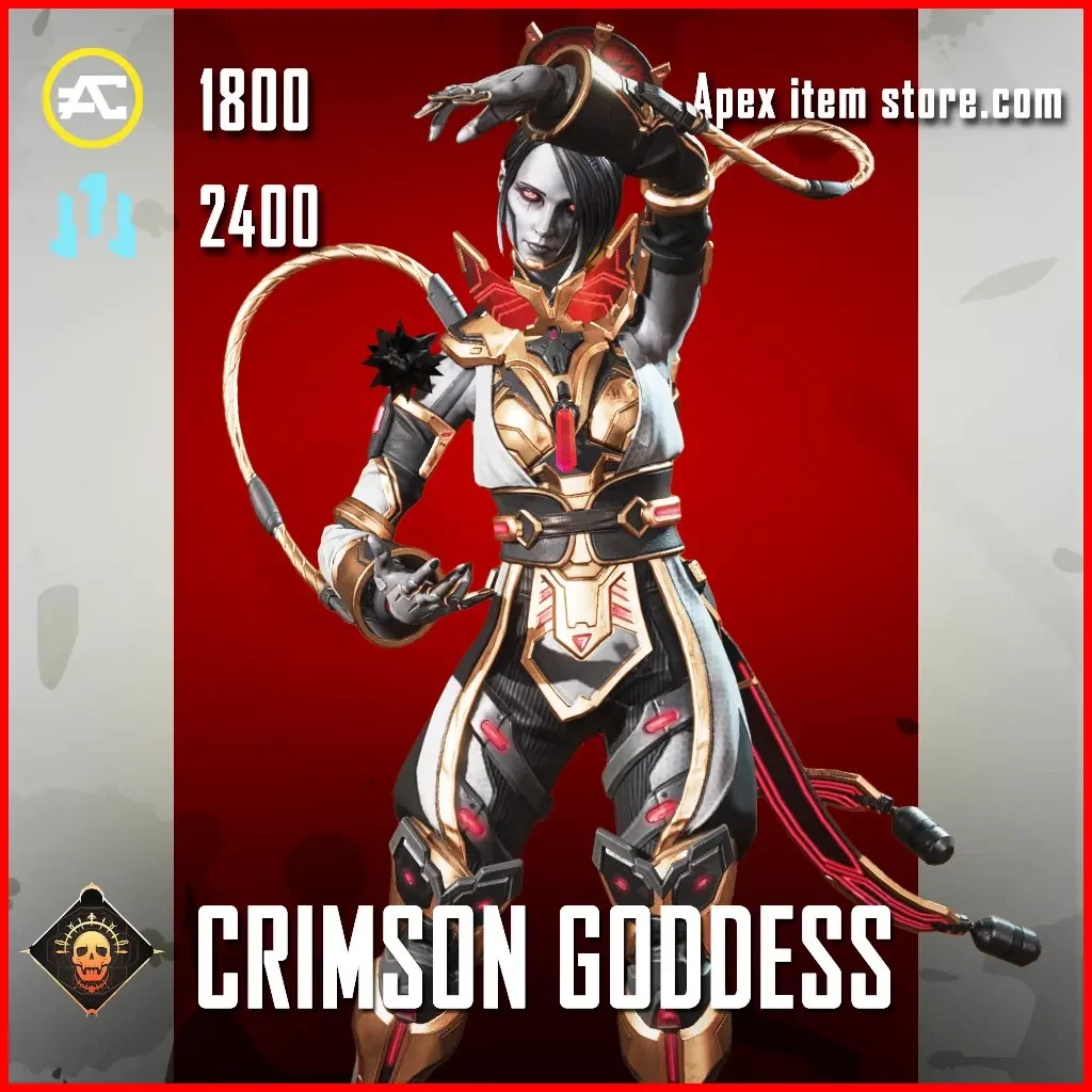 Crimson Goddess Catalyst Skin in Apex Legends