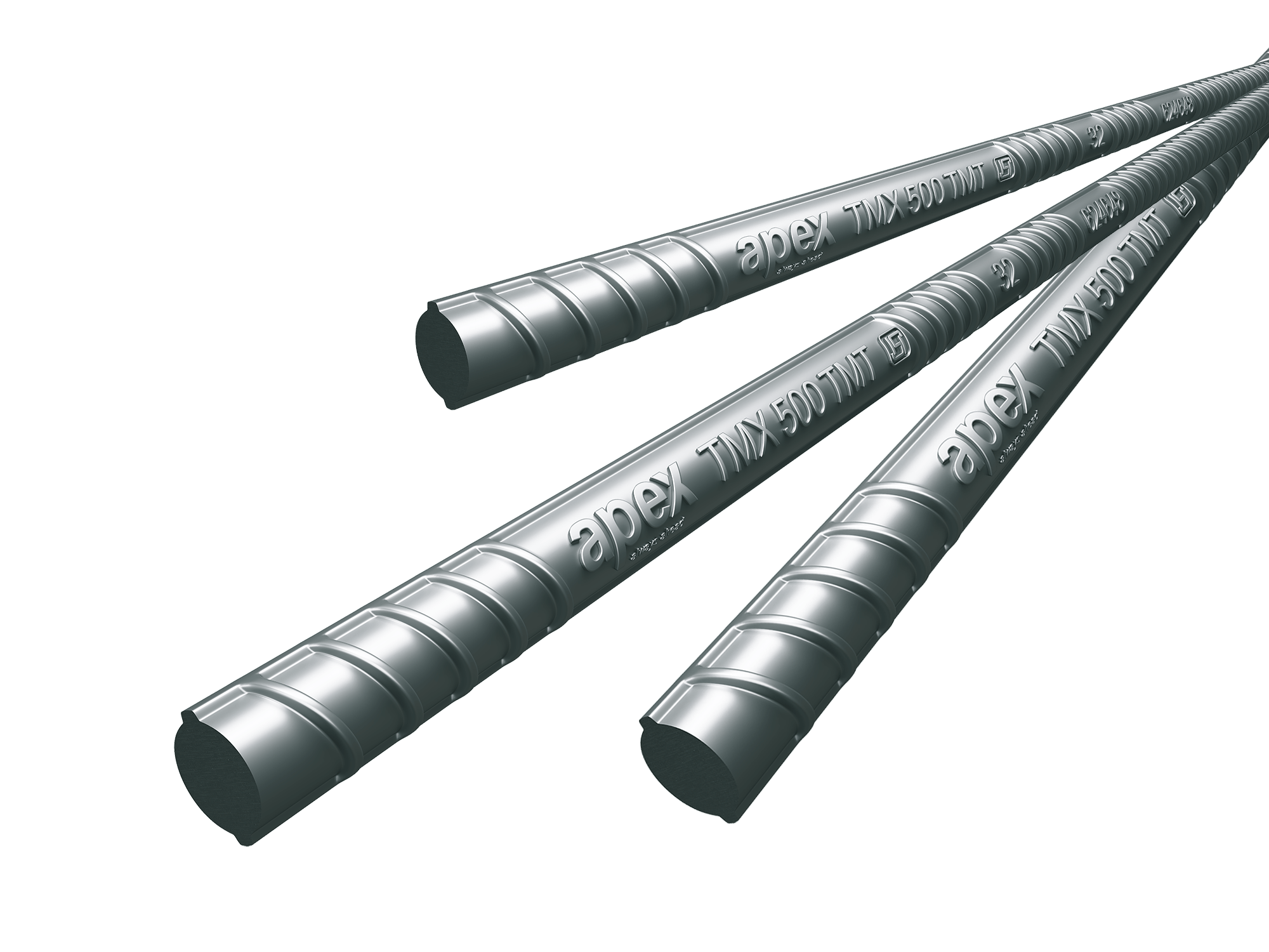 Apex Steel High quality TMT steel bar manufacturing