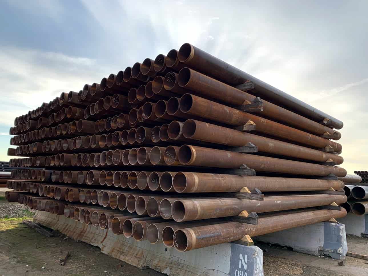 The Bone Yard Where Low Prices for Used Pipe Live Apex Steel Pipe