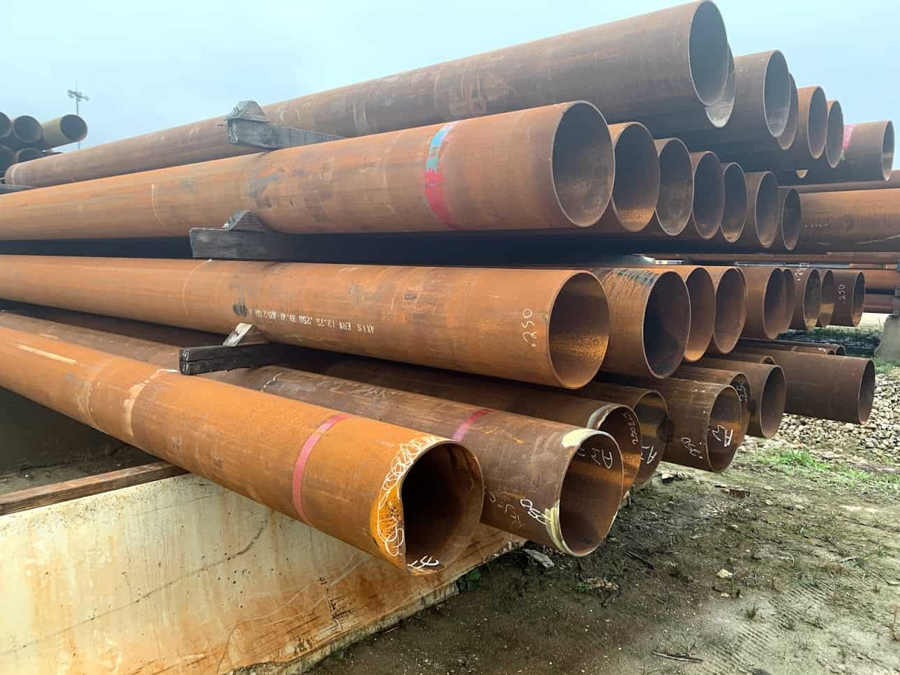 The Bone Yard Where Low Prices for Used Pipe Live Apex Steel Pipe