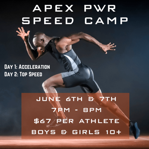 Speed & Acceleration 2 Day Training Camp Portland, OR Apex PWR