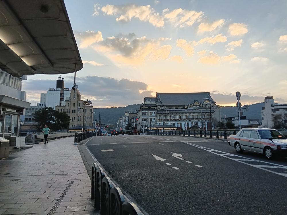 近畿旅行(15)  京都  四條通之  街道光影