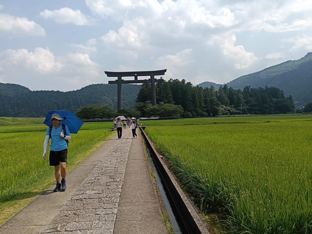 近畿旅行(113)  和歌山  熊野本宮  大齋原大鳥居
