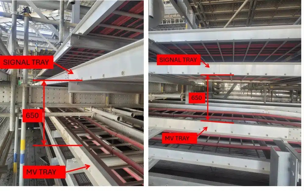 Cable Tray Spacing Standards for Installation and Safety