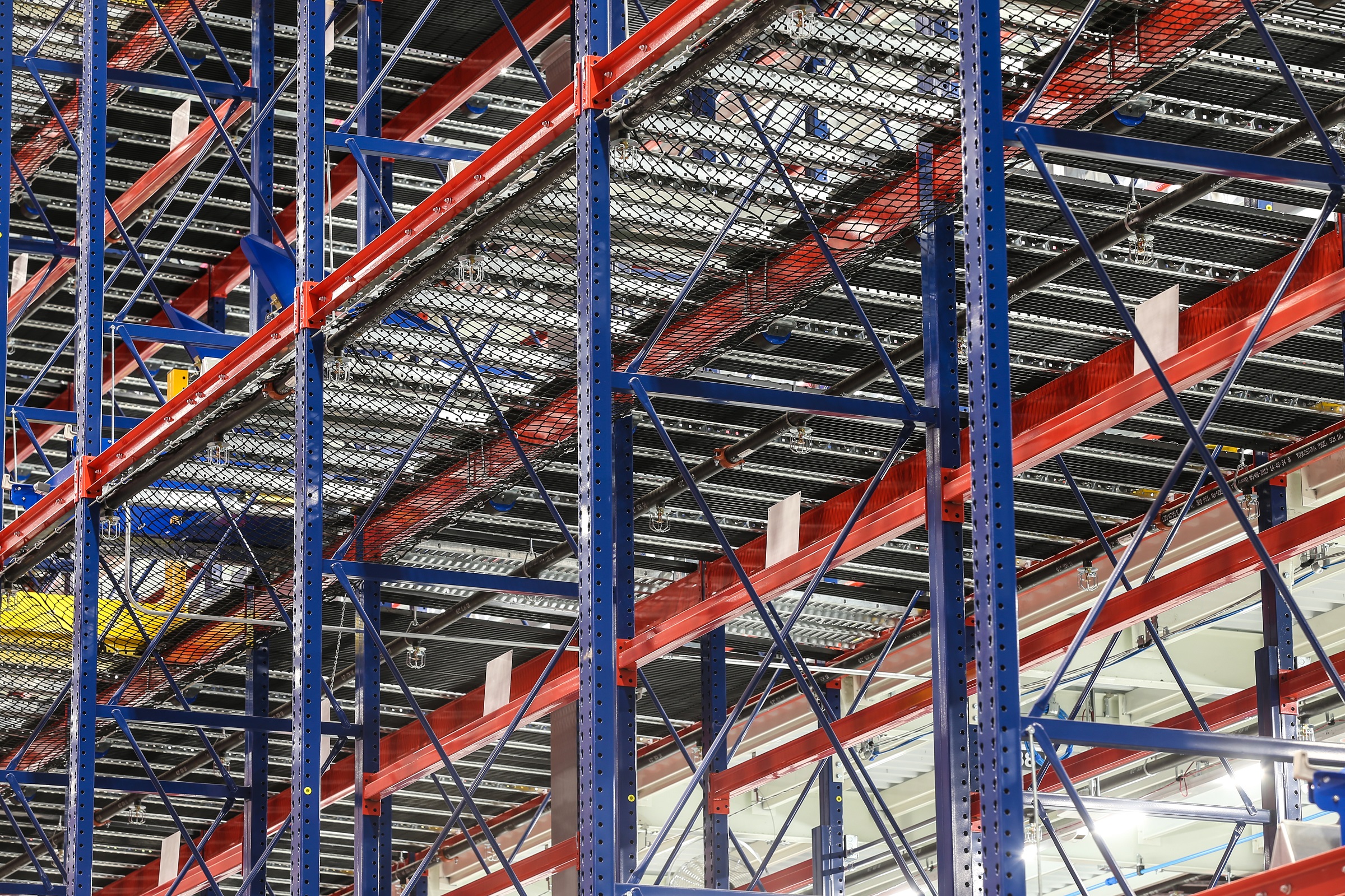 Pallet Flow Storage Rack Racking Chicago, IL Apex Warehouse Systems
