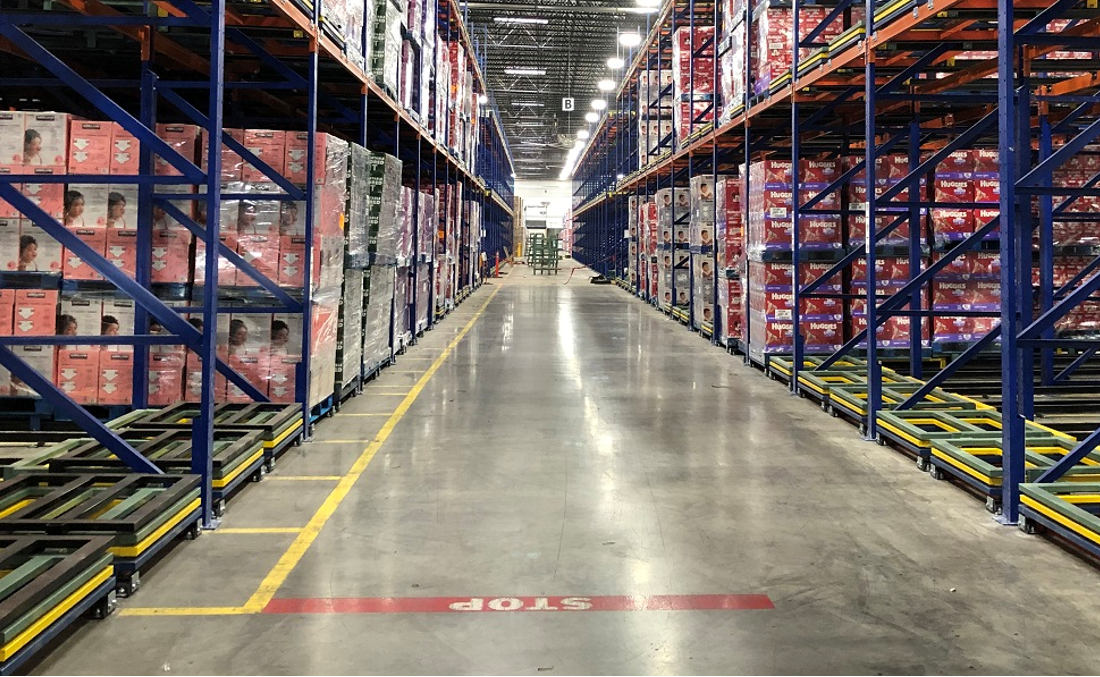 Warehouse Safety Floor Striping and Markings Apex Rack Repair