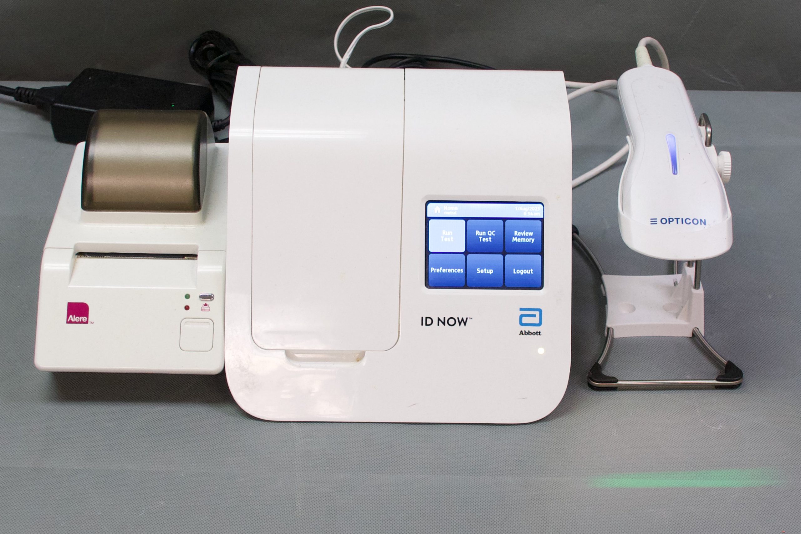 Abbott ID NOW Portable Testing Device W/ Printer/Barcode Scanner (R10