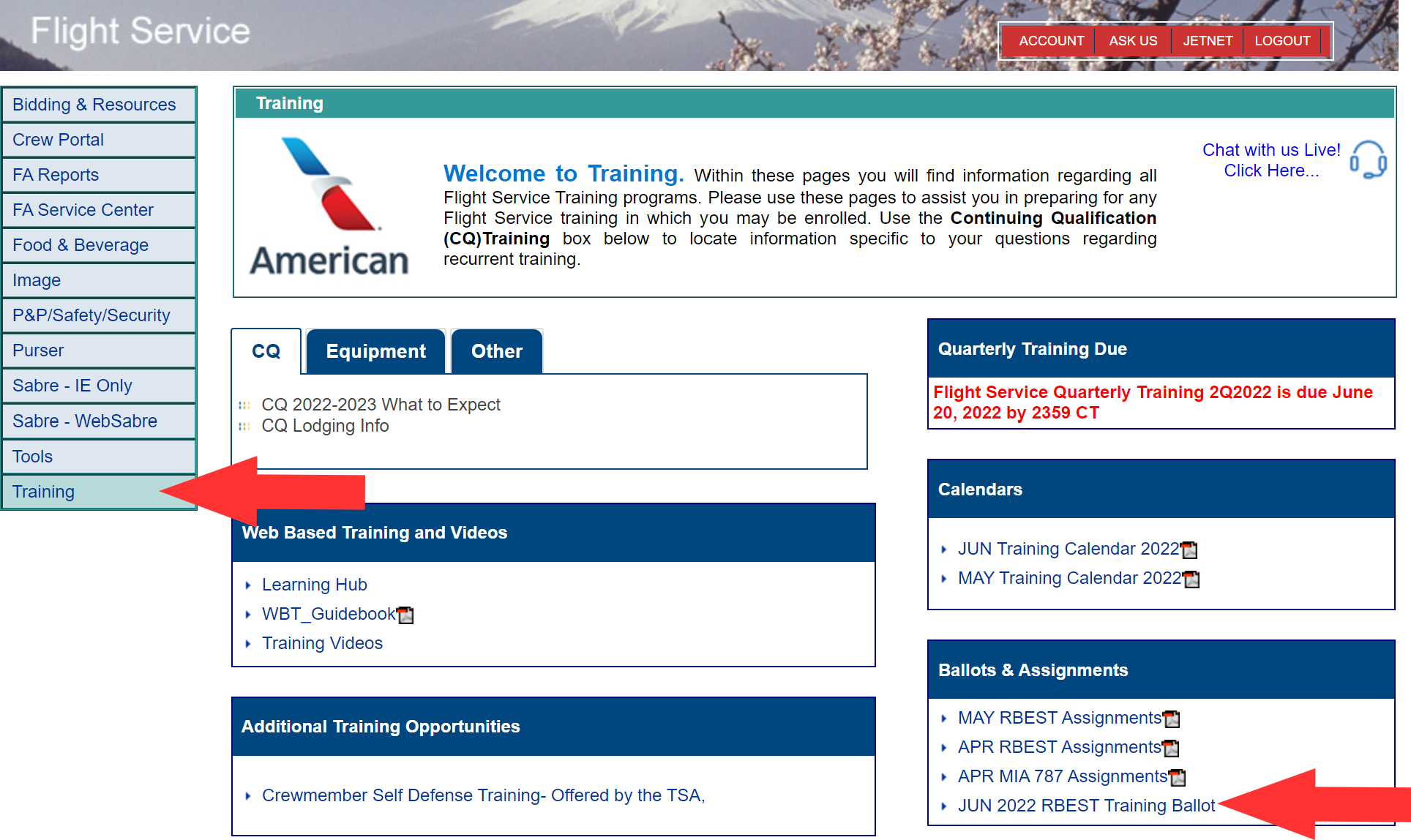 Login Training APFA(09)