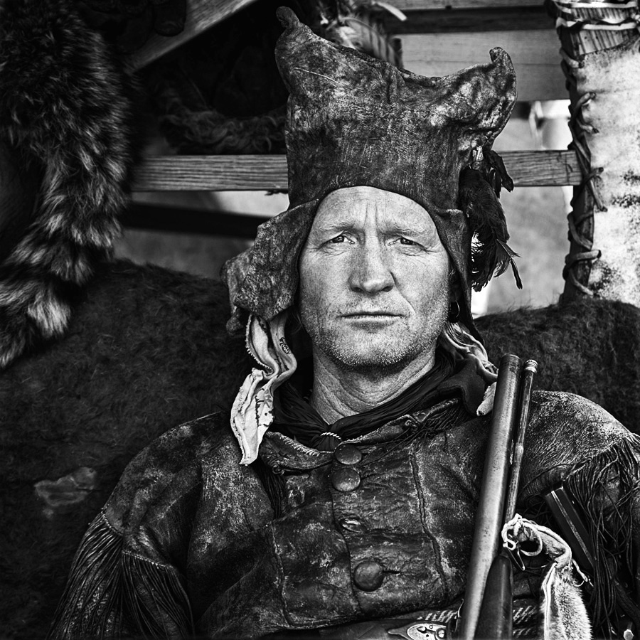 Mountain Man Rendezvous. Ft Bridger, WY 2014 A Photo Editor