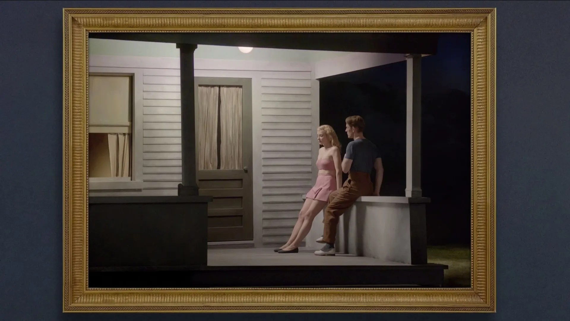 Christmas Movie 2024 Hopper Bilder allein zuhaus Sommerabend, Edward Hopper (2/3) Film in