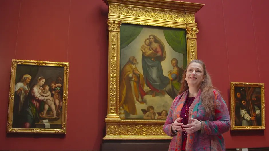Allein im Museum Raffael Sixtinische Madonna Die ganze Doku ARTE