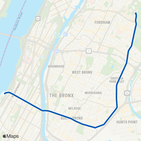Mta Bronx Bx19 Bus Times Nyc