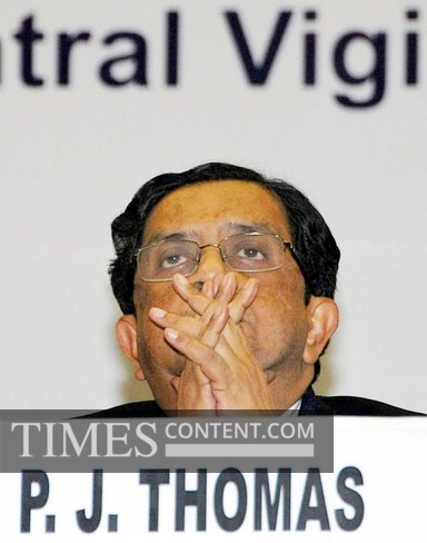 PJ Thomas News Photo Central Vigilance Commissioner (CV...