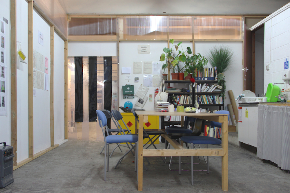 Artist studios at Two Queens, Leicester