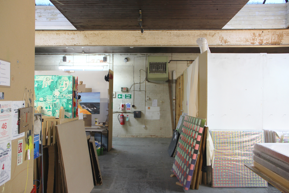 Artist studios at Two Queens, Leicester