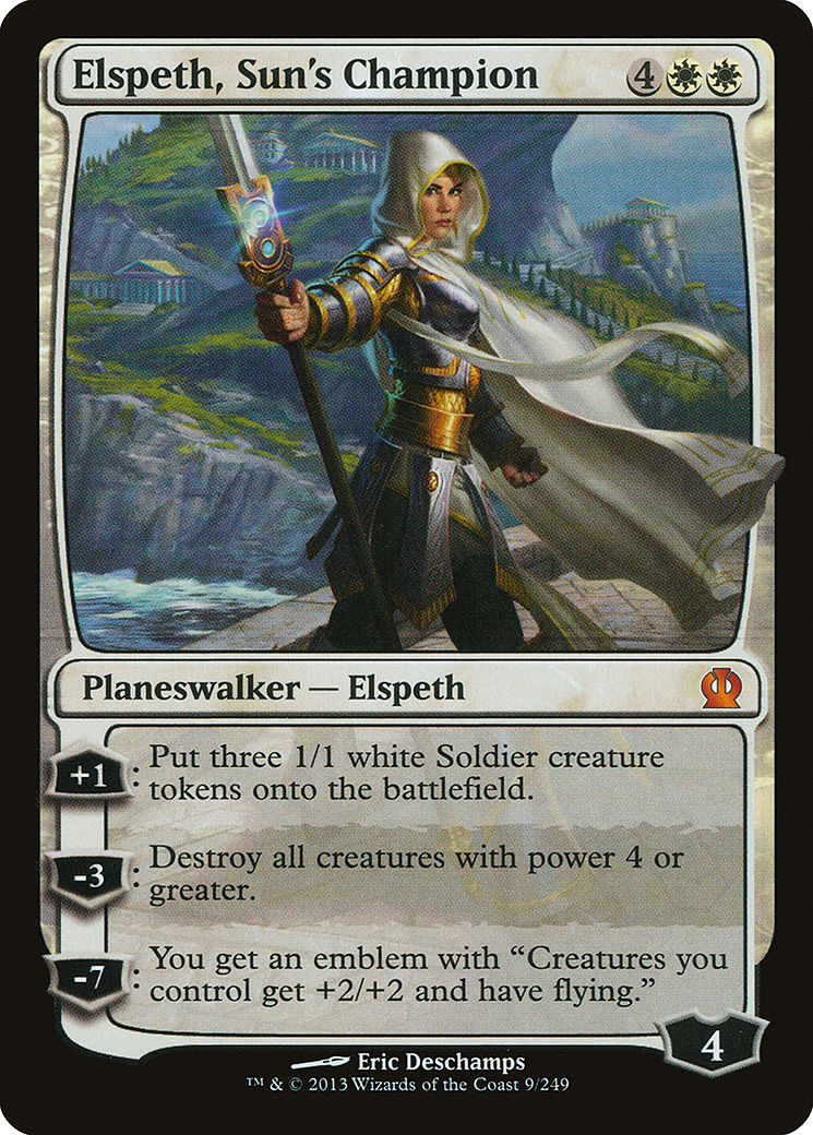 Elspeth. Suns Champion Theros NM White Mythic Rare MAGIC MTG CARD ABUGames eBay