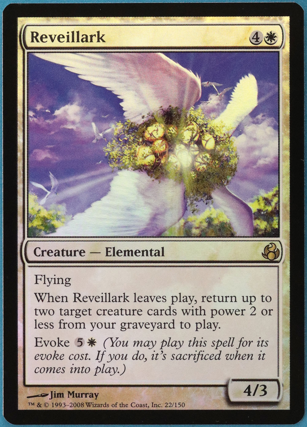 Reveillark FOIL Morningtide NM White Rare MAGIC MTG CARD
