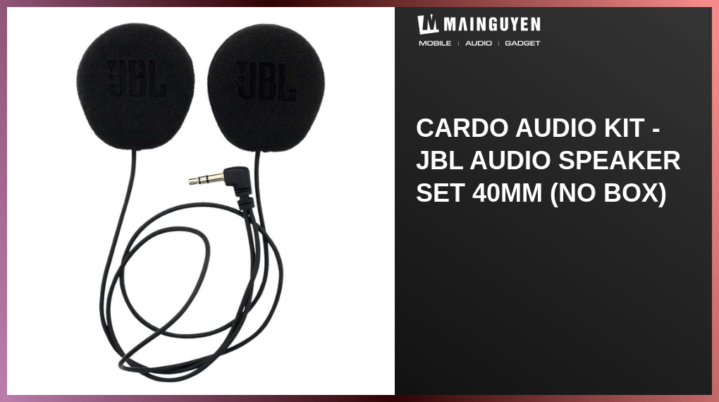 Cardo Audio Kit JBL Audio Speaker Set 40mm (No Box)(S55589