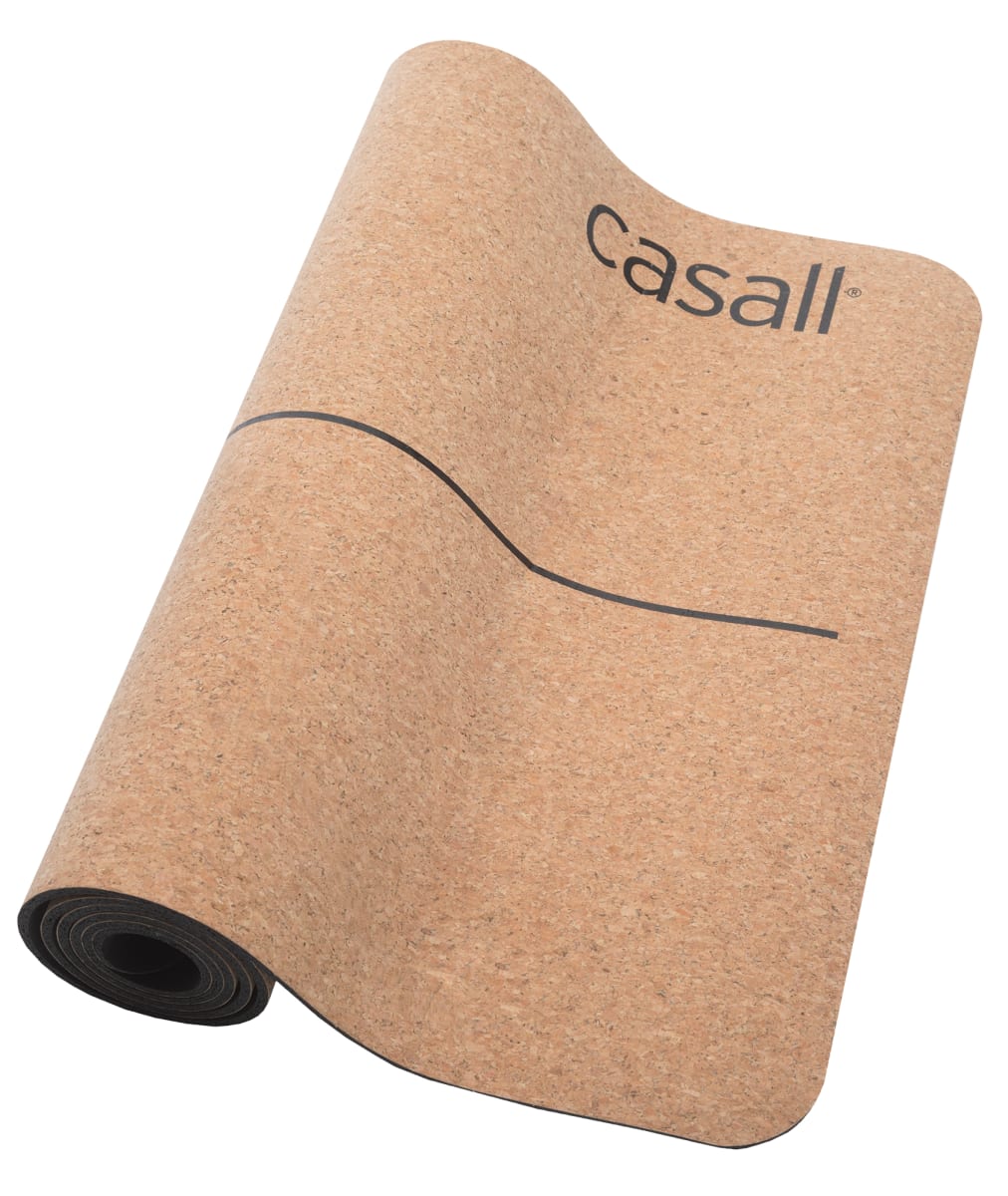 Casall Yoga Mat Natural Cork 5mm Unisex Anton Sport